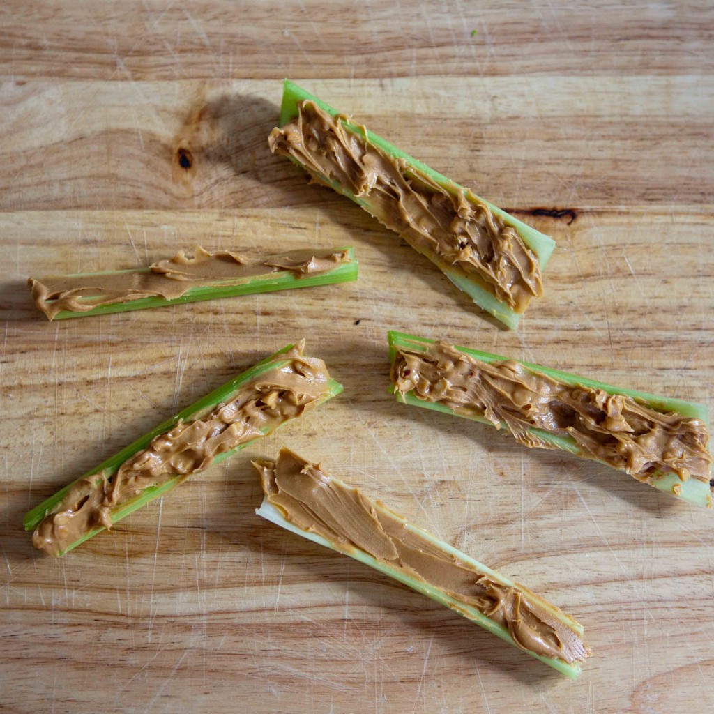 Celery & Peanut Butter Teacher Chef